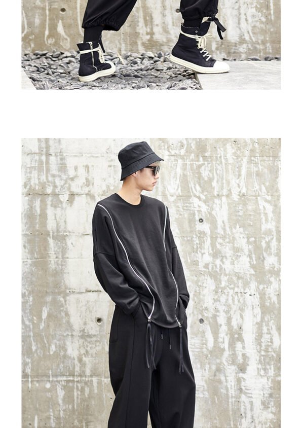 X019p85 Original Ro New Yamamoto Style Loose Yohji Dark Japanese Harun Men's Casual Pants