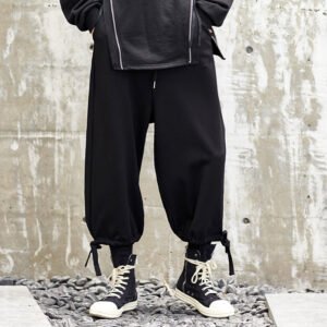 X019p85 Original Ro New Yamamoto Style Loose Yohji Dark Japanese Harun Men's Casual Pants