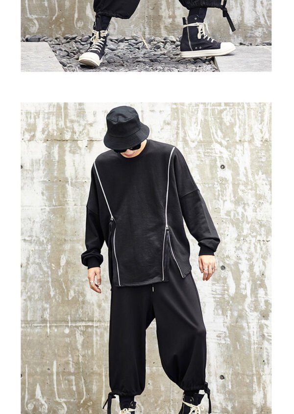 X019p85 Original Ro New Yamamoto Style Loose Yohji Dark Japanese Harun Men's Casual Pants