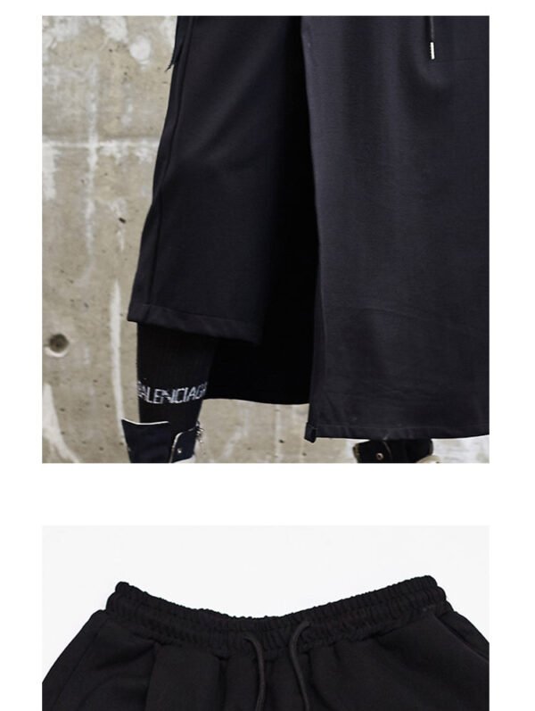 X024P90 Original Design New Yohji Yamamoto Style Culottes Dark Japanese Yohji Men's Casual Pants
