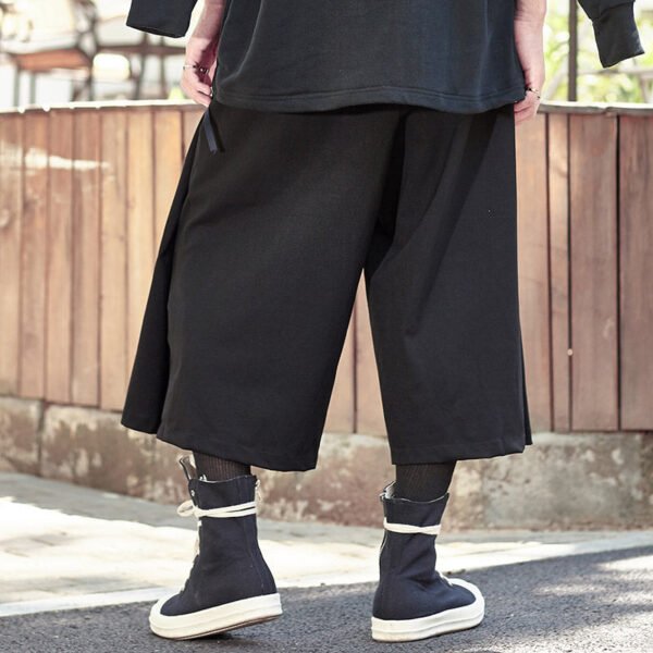 X025P90 Original New Yamamoto Yaoshi Dark Big Pants Wide-legged Yohji Japanese Men's Casual Pants