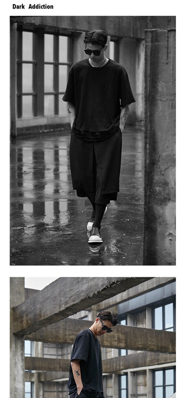 X009P90 Original Four Seasons Tide New Skirt Yohji Yamamoto Style Dark Yohji Catwalk Men's Pants