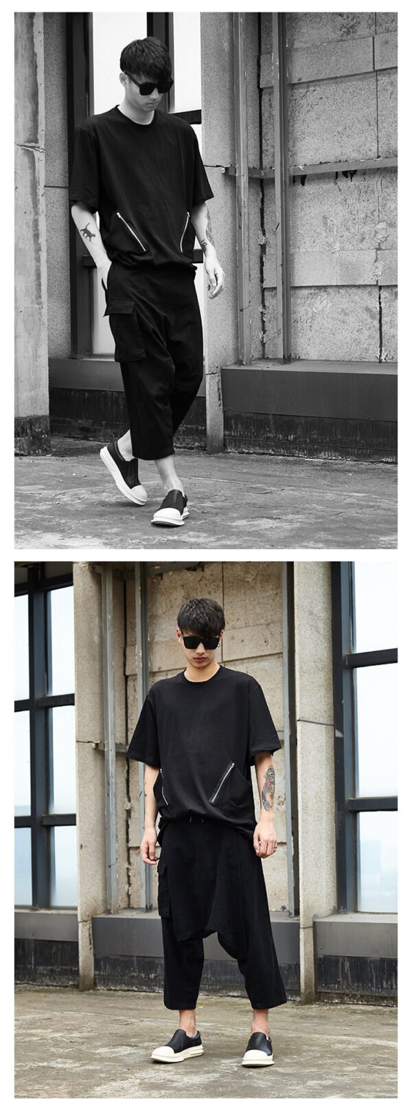 Y003P70~ Short-sleeved T Shirt for Cattle ~ Dark High Street and Non AMIRI Yamamoto