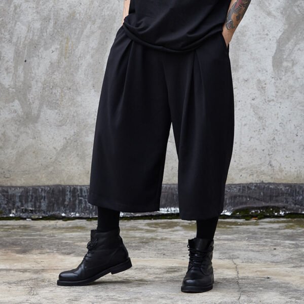 X054P80 Original Design Diablo Series Niche Joker Men's Wide-leg Pants