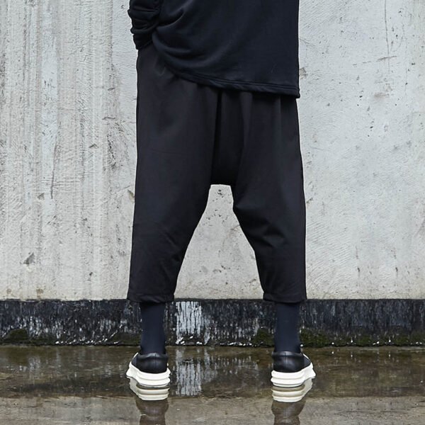 X037p90 Original Design Dark Japanese Yohji Yamamoto Style Harun Pants Men's Casual Pants