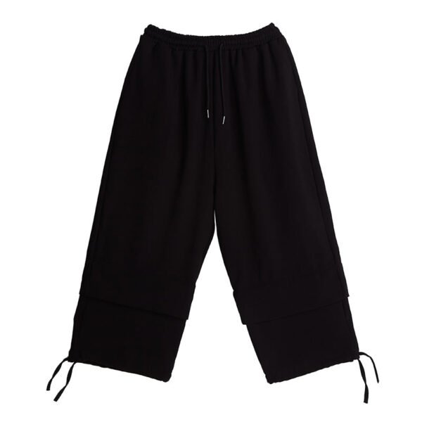 X055P90 Original Design Dark Yamamoto Style Fake Two-piece Men's Pants
