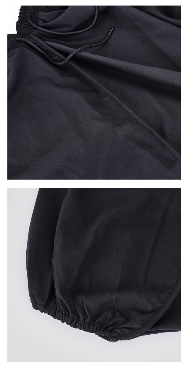 X073P85 Original Design Dark Japanese Division Yamamoto Yaoshi Style Loose Small Foot Cross-legged Men's Casual Pants