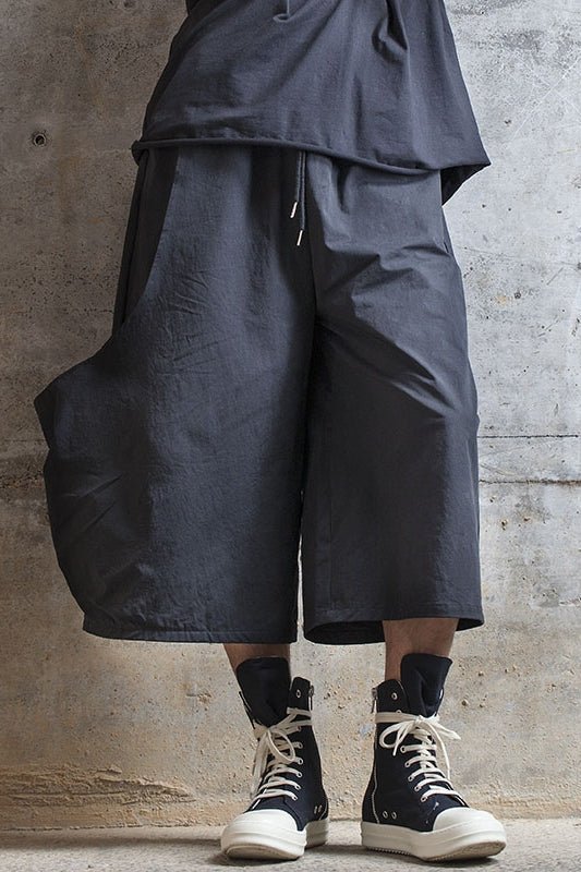 X004P90 Original Design New Yamamoto Yaoshi Style Dark Men's Pants Wide-legged Pants Slacks