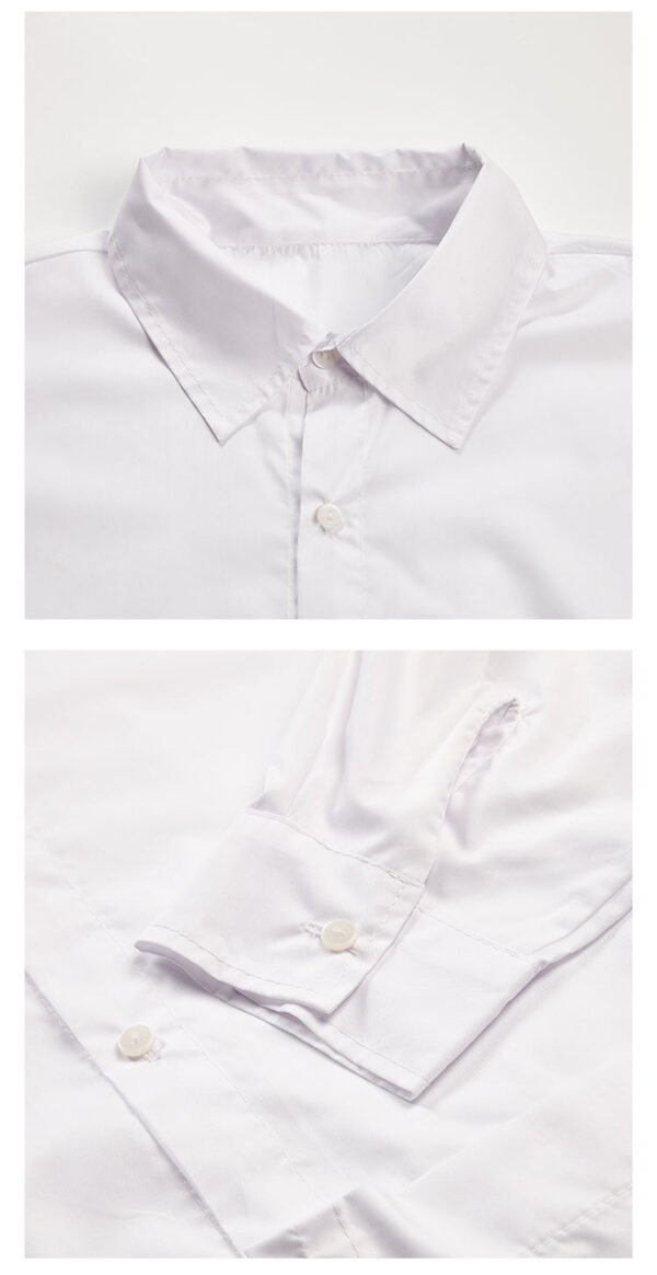 Y034p95-01 Original Dark Japanese Stitching Interesting Men's Mid Length Shirt