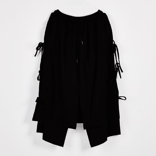 X022p120 Original Yamamoto Dark Nine Point Skirt Pants Fashion Men's Personalized Hair Stylist's Clothing Men's Casual Pants