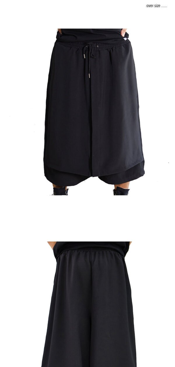 X009P90 Original Four Seasons Tide New Skirt Yohji Yamamoto Style Dark Yohji Catwalk Men's Pants