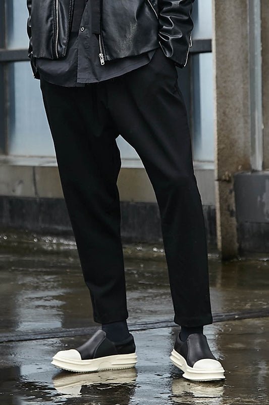 X036p85 Original Design Show Dark Yohji Yamamoto Style Hong Kong Style Casual Pants Men's Casual Pants