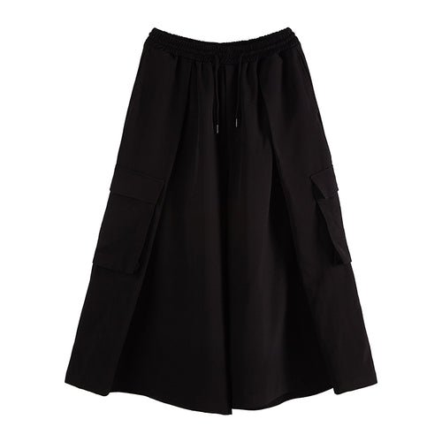 X048P85 Original Dark Skirt Pants Japanese Men's Casual Wide-leg Pants