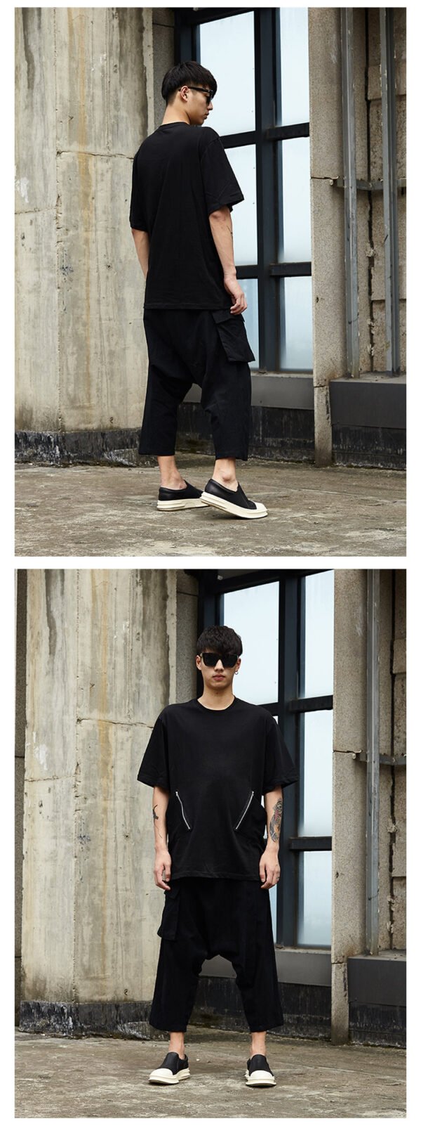 Y003P70~ Short-sleeved T Shirt for Cattle ~ Dark High Street and Non AMIRI Yamamoto