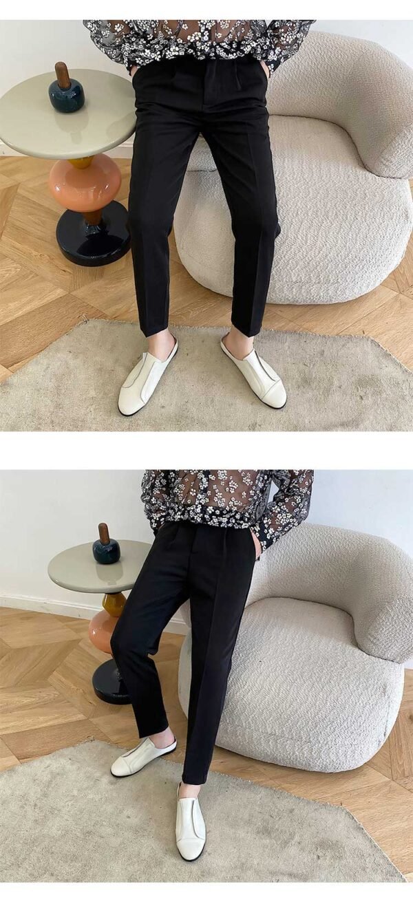 H1037P652020 Original Summer INS Neutral Nine Points Casual Pants