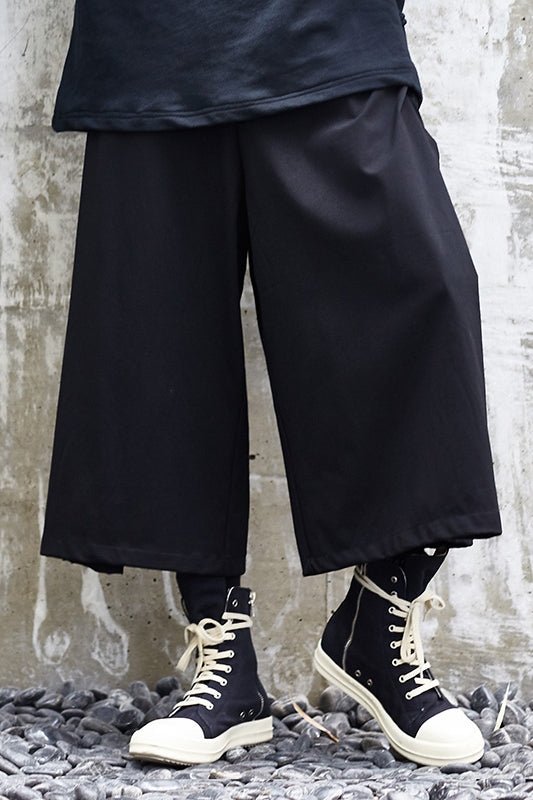 X025P90 Original New Yamamoto Yaoshi Dark Big Pants Wide-legged Yohji Japanese Men's Casual Pants