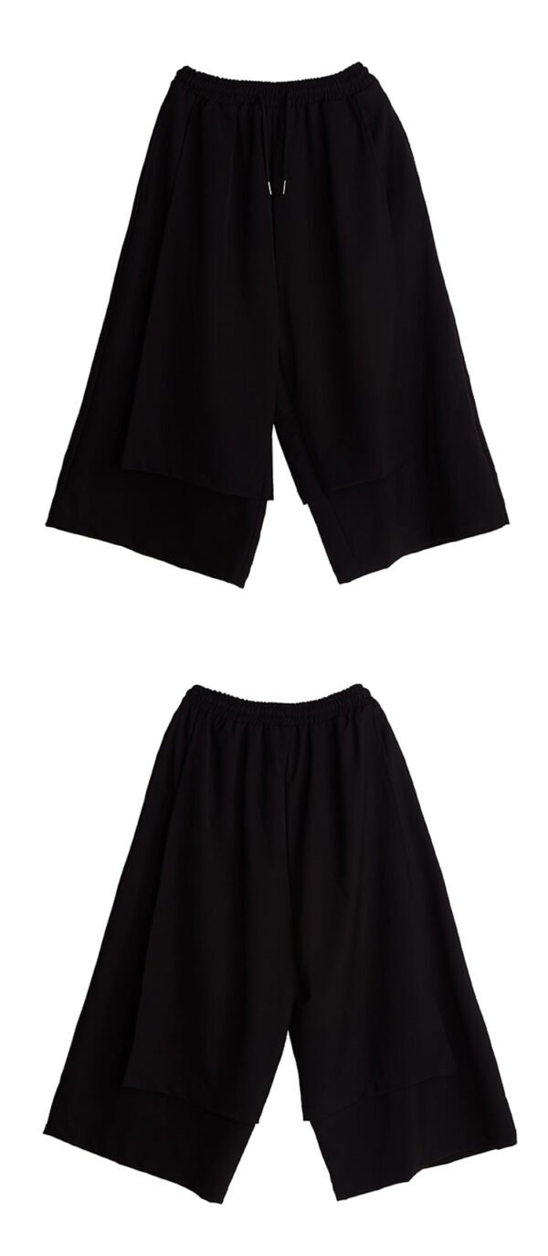 X053p85 Original Design Yamamoto Style Dark Men's Skirt Pants