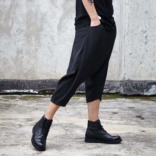 X047p85 Original Yamamoto Style Dark Men's Casual Pants