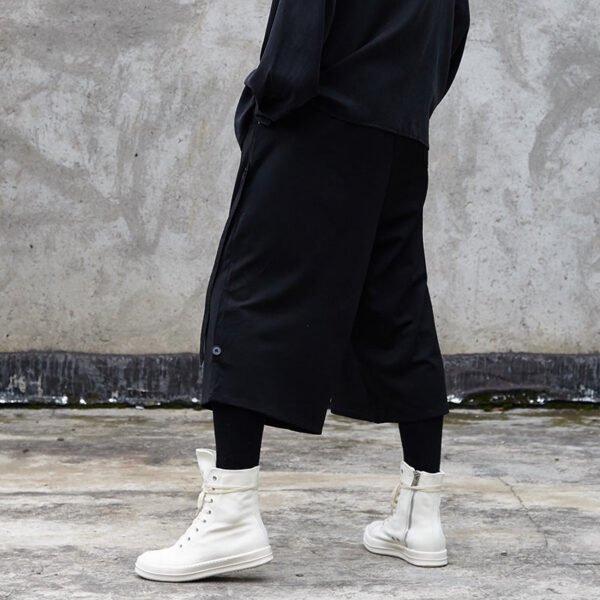 X049p90 Original Design Yamamoto Yaosi Style Multi Match Men's Wide Leg Pants