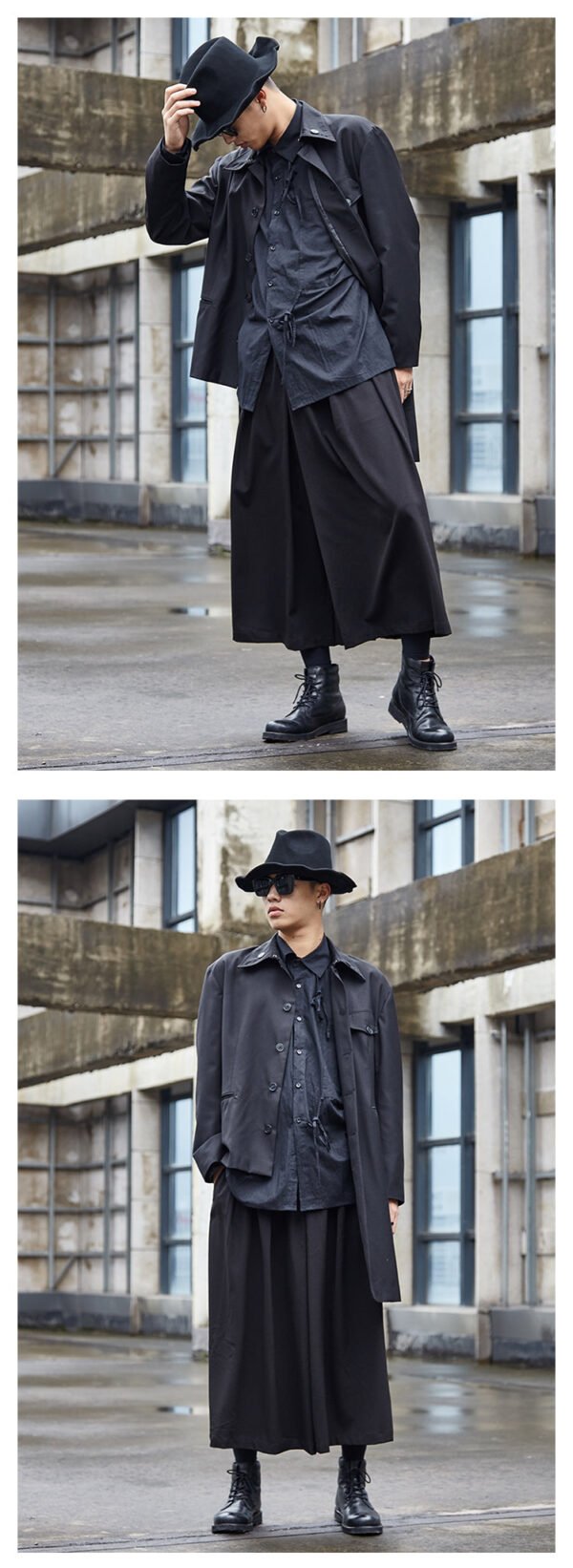 Hy04p165 Original Design Yohji Style Dark Japanese Yamamoto Casual Suit