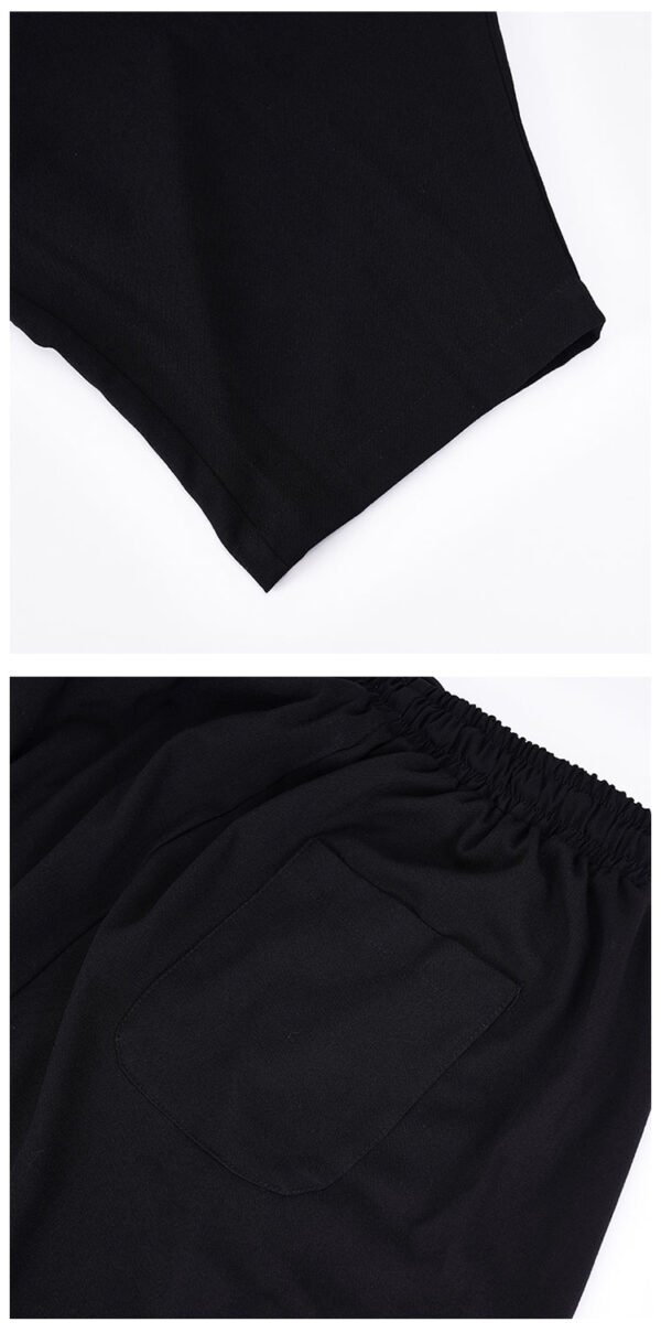 X078P90 Original Design Dark Japanese Yamamoto Style Hairstylist Loose Cross Crotch Male Casual Pants