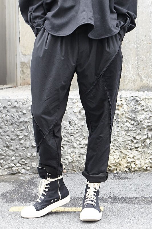 X027p95 Independent Original New Yohji Diablo Yamamoto Yaosi Irregular Collage Pants