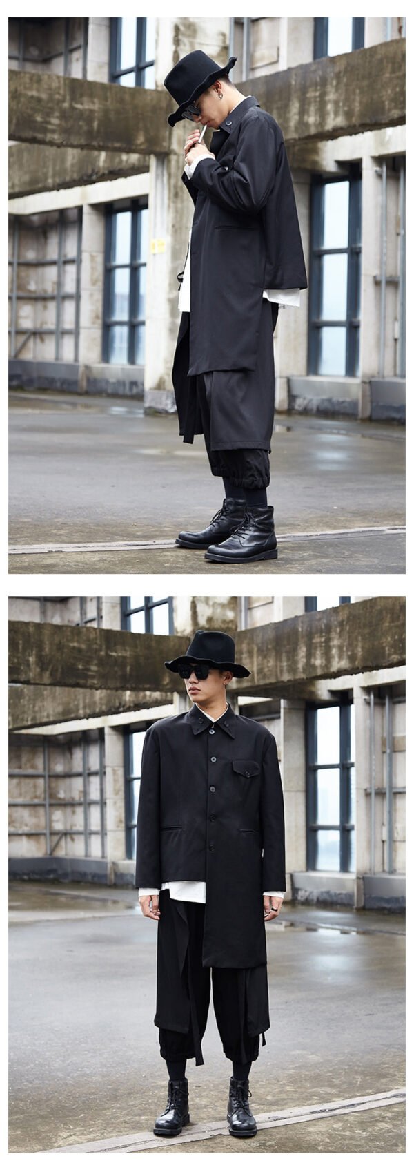 Hy04p165 Original Design Yohji Style Dark Japanese Yamamoto Casual Suit