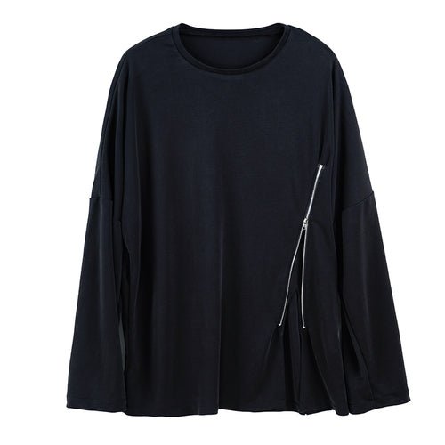 Y037p85 Original Design Super Soft Fabric Dark Yamamoto Style Long Sleeve T-shirt