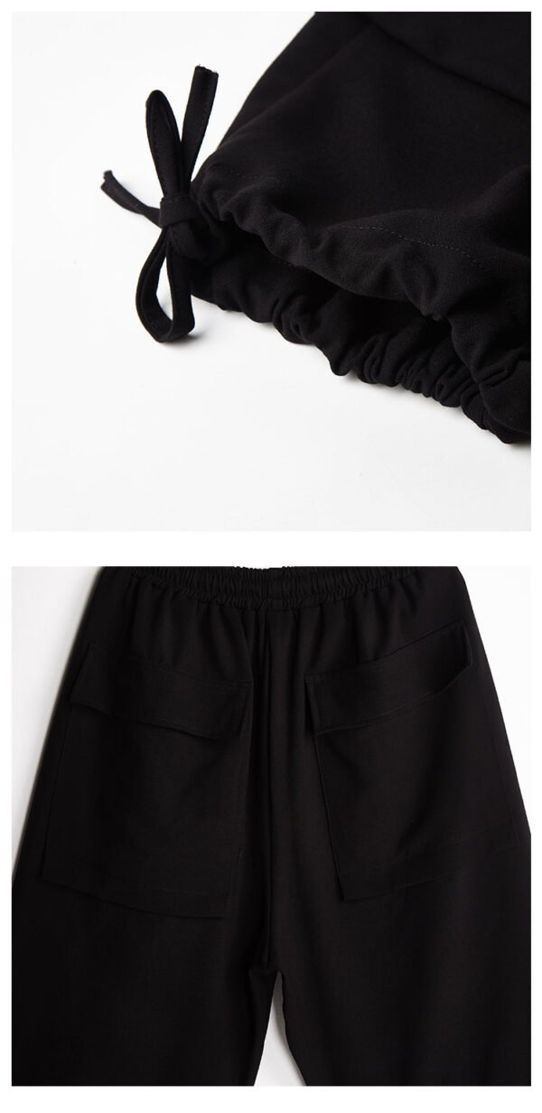 X055P90 Original Design Dark Yamamoto Style Fake Two-piece Men's Pants