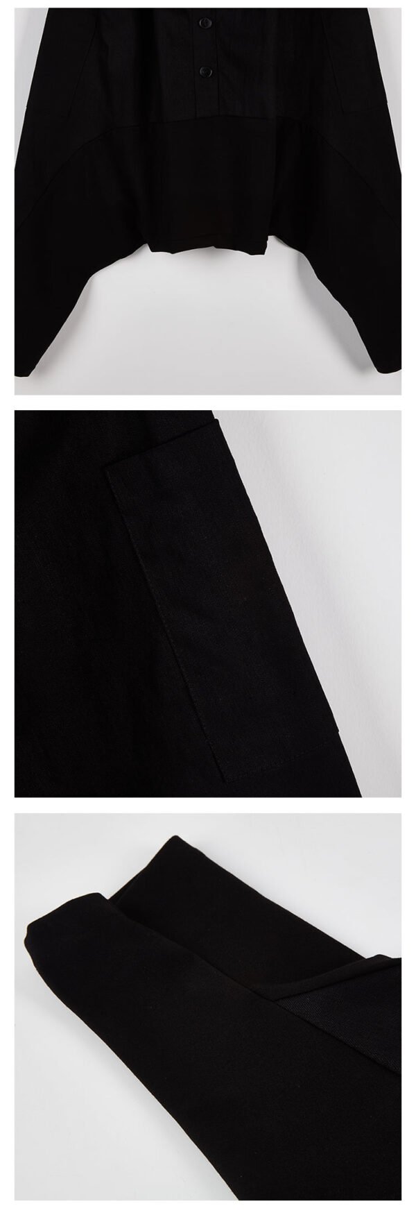 X028P90 Original New Harlan Pants Men's Loose Hip-hop Casual Pants Dark Black Trend Hanging Pants Pants Men's Pants