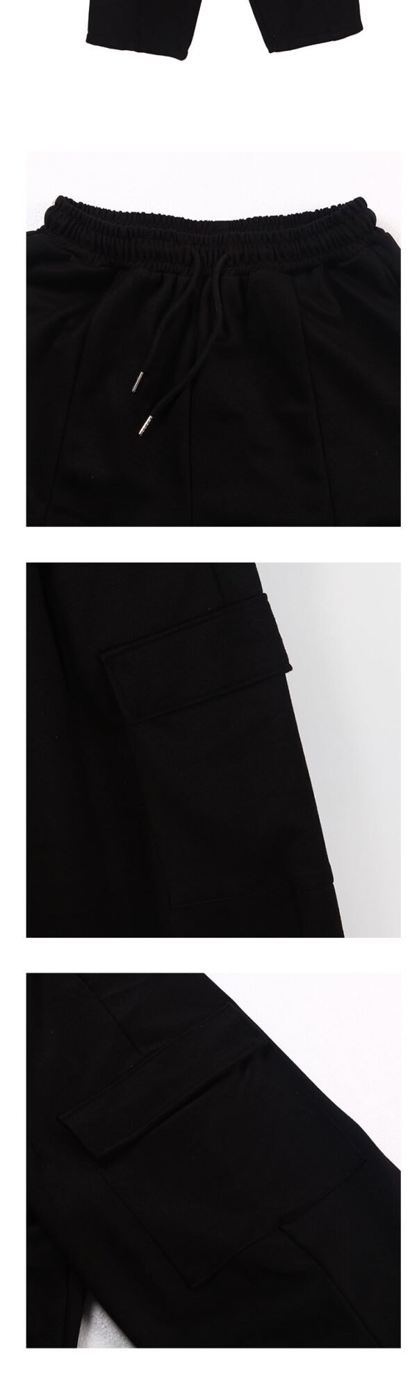 X039P90! Original Yohji Broad-legged Dark Black Harbor Wind Mountain Style Four Seasons Loose Straight Male Casual Pants