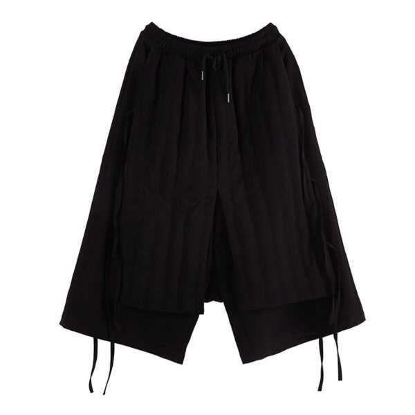 X068p160-01 Original Design Dark Yamamoto Style Uncle Nick Down Pants Casual Capris