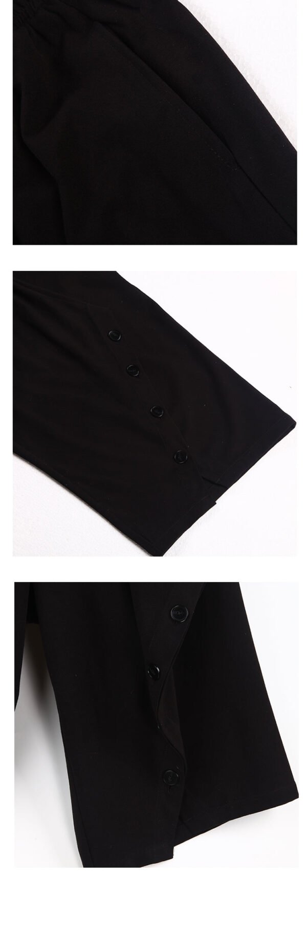 X041p95 Original Design Yohji Yamamoto Style Japanese Four Season Loose Wide Leg Men's Capris