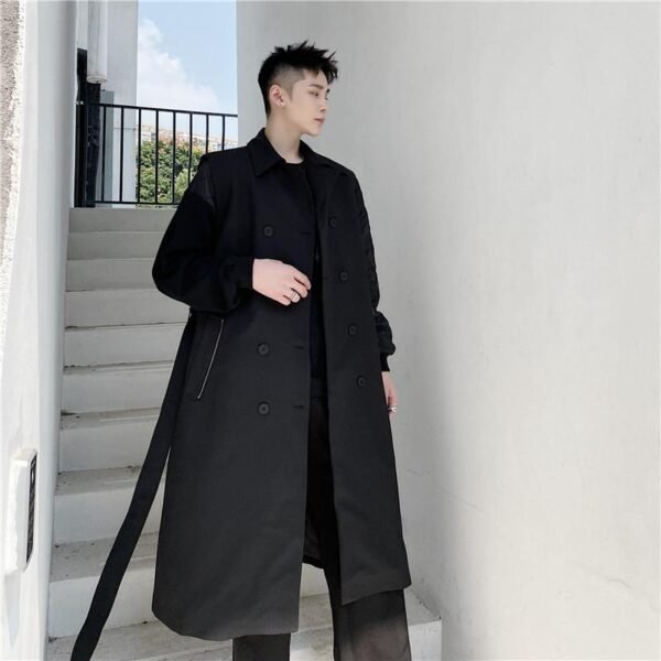 K17p155 A Small Number of Individual Design Detachable Two Fashionable Fashion Windbreaker