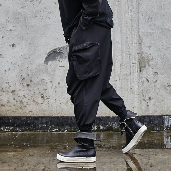 X040P95 Original Design Dark Harbor Harem Pants Nine-point Trend Leggings Loose Men's Casual Pants