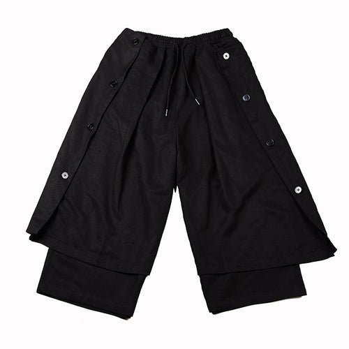 X064p105 Original Japanese Dark Yamamoto YOHJI Style Men's and Women's Casual Skirt Pants