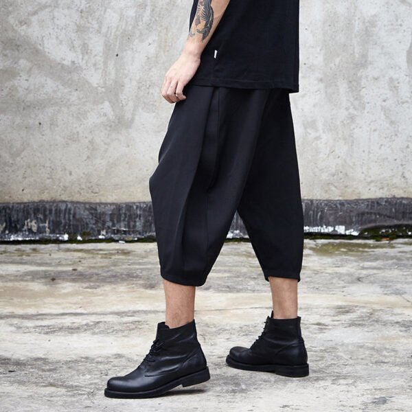 X047p85 Original Yamamoto Style Dark Men's Casual Pants