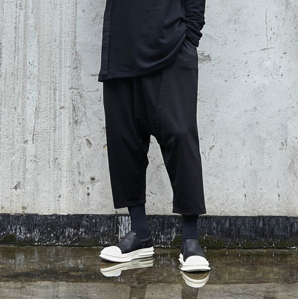 X037p90 Original Design Dark Japanese Yohji Yamamoto Style Harun Pants Men's Casual Pants