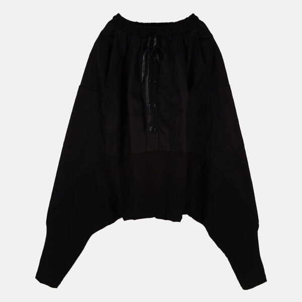 X028P90 Original New Harlan Pants Men's Loose Hip-hop Casual Pants Dark Black Trend Hanging Pants Pants Men's Pants