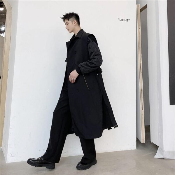 K17p155 A Small Number of Individual Design Detachable Two Fashionable Fashion Windbreaker