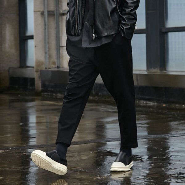 X036p85 Original Design Show Dark Yohji Yamamoto Style Hong Kong Style Casual Pants Men's Casual Pants