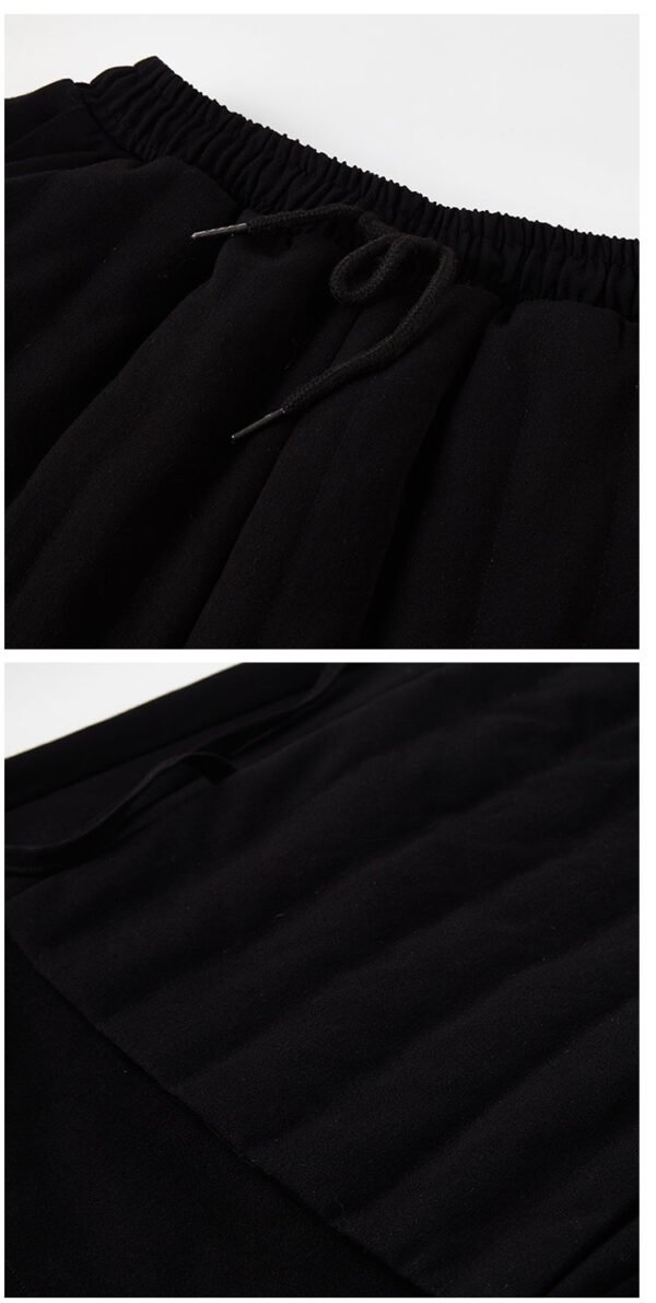 X068p160-01 Original Design Dark Yamamoto Style Uncle Nick Down Pants Casual Capris