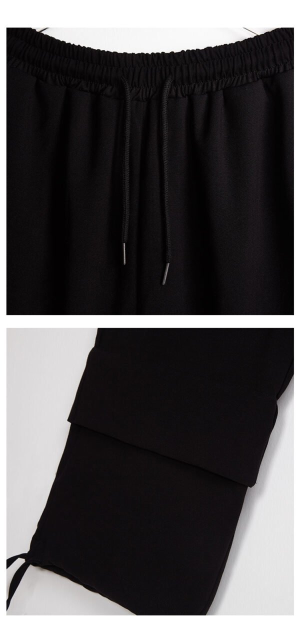 X055P90 Original Design Dark Yamamoto Style Fake Two-piece Men's Pants