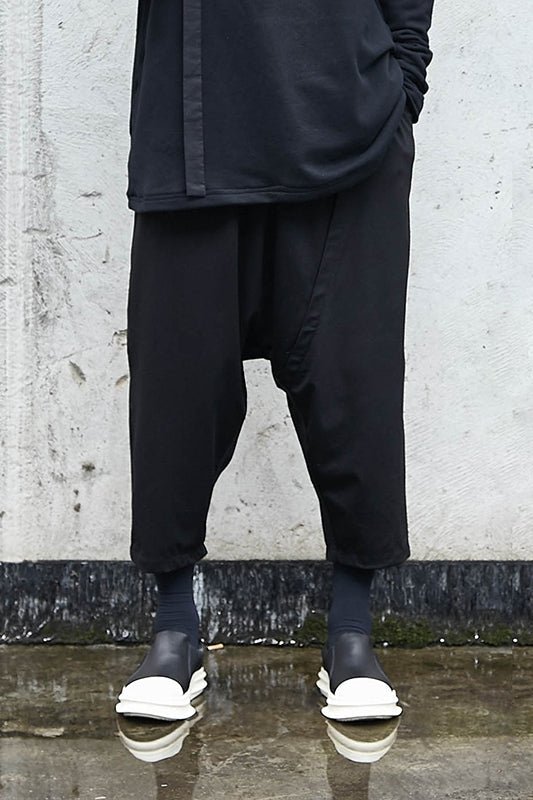 X037p90 Original Design Dark Japanese Yohji Yamamoto Style Harun Pants Men's Casual Pants