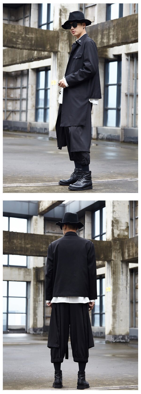 Hy04p165 Original Design Yohji Style Dark Japanese Yamamoto Casual Suit