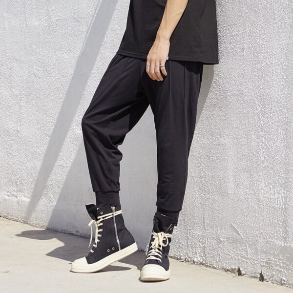 X008p80 Original New Harun Pants Port Style Korean Dark Loose Men's Casual Pants