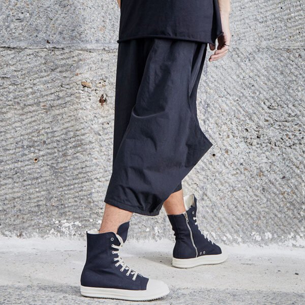 X004P90 Original Design New Yamamoto Yaoshi Style Dark Men's Pants Wide-legged Pants Slacks