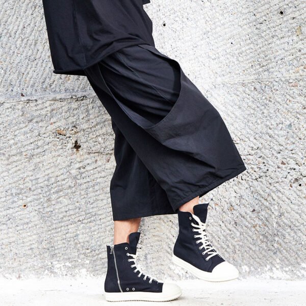 X004P90 Original Design New Yamamoto Yaoshi Style Dark Men's Pants Wide-legged Pants Slacks